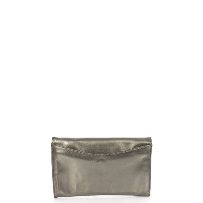 Anya Hindmarch Clutch in Metallic, Leather — Alternate View 9
