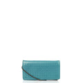 Bottega Veneta Cross Body Intrecciato Crossbody in Blue, Intrecciato Nappa — Front View