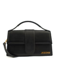 Jacquemus Cross Body Le Grand Bambino in Black, Leather — Front View