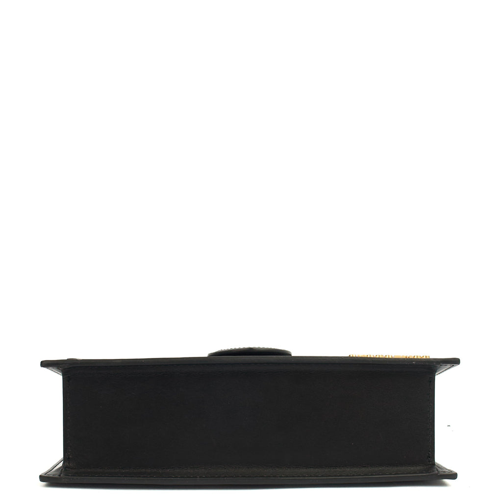 Jacquemus Cross Body Le Grand Bambino in Black, Leather — Detail View