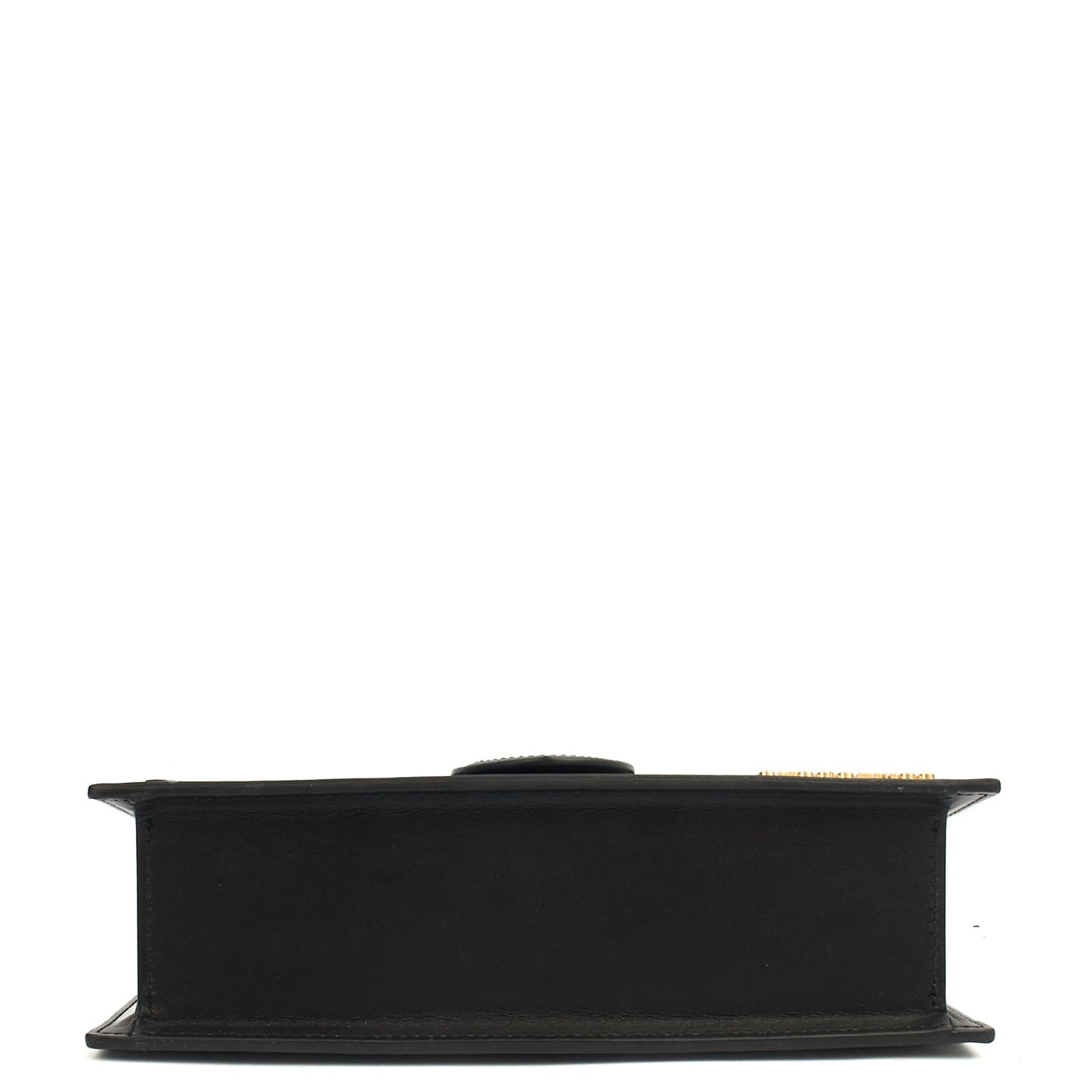 Jacquemus Cross Body Le Grand Bambino in Black, Leather — Detail View