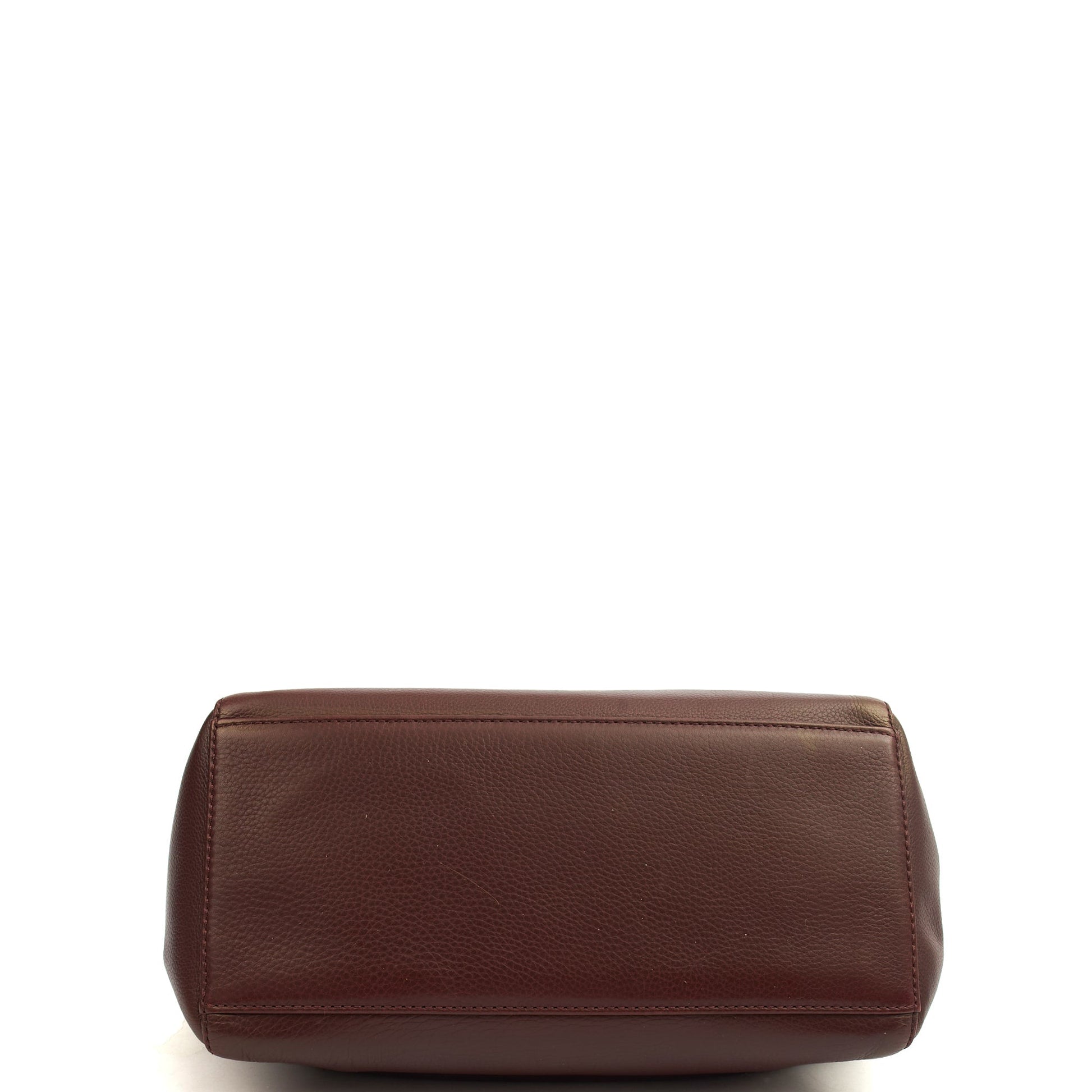 Mulberry Tote Tessie Tote in Oxblood, Leather — Top View