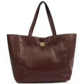 Mulberry Tote Tessie Tote in Oxblood, Leather — Front View