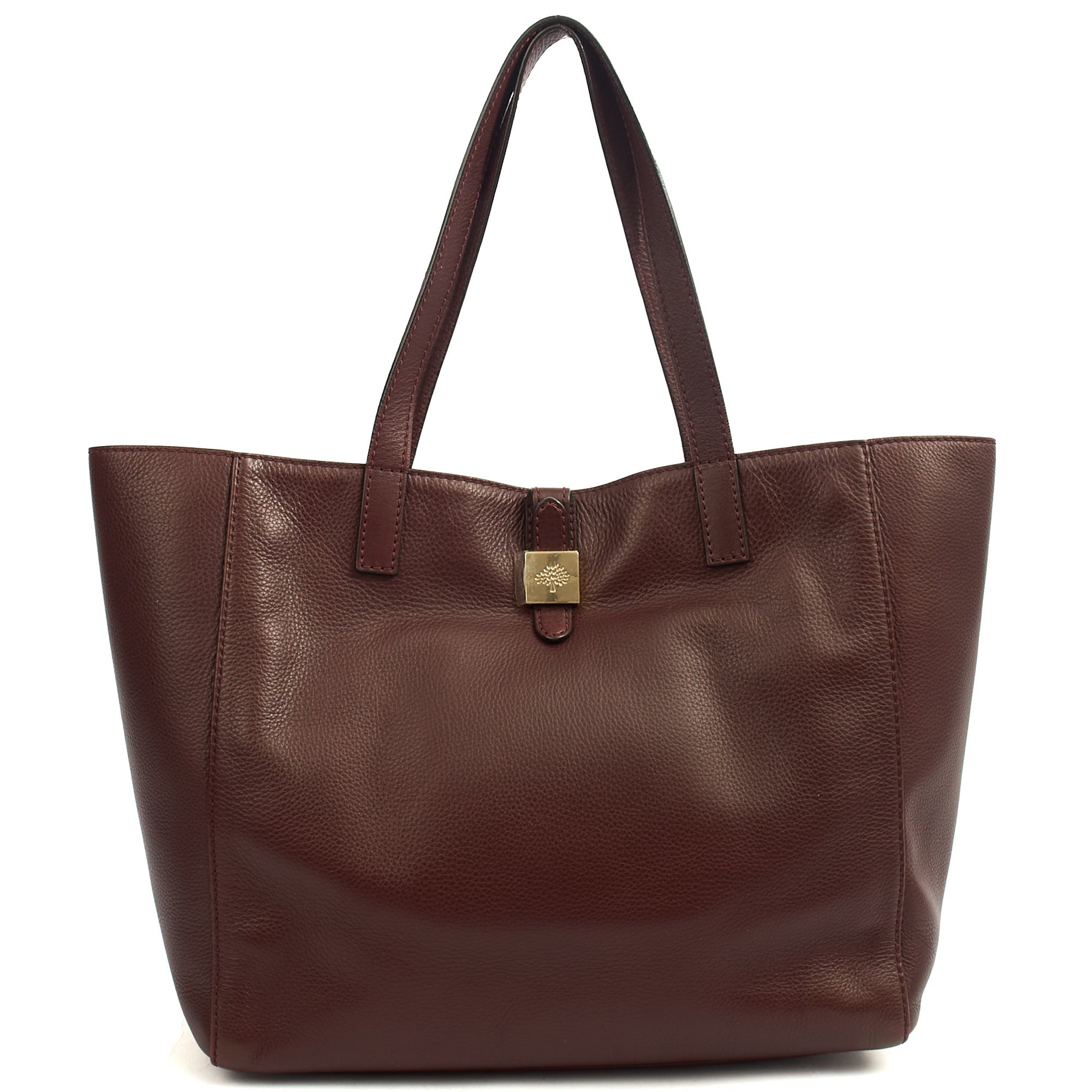 Mulberry Tote Tessie Tote in Oxblood, Leather — Alternate View 13