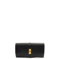 Celine Purse Wallet in Black, Box Calfskin — Front View