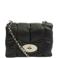 Mulberry Cross Body Little Softie in Black, Calfskin Leather — Front View