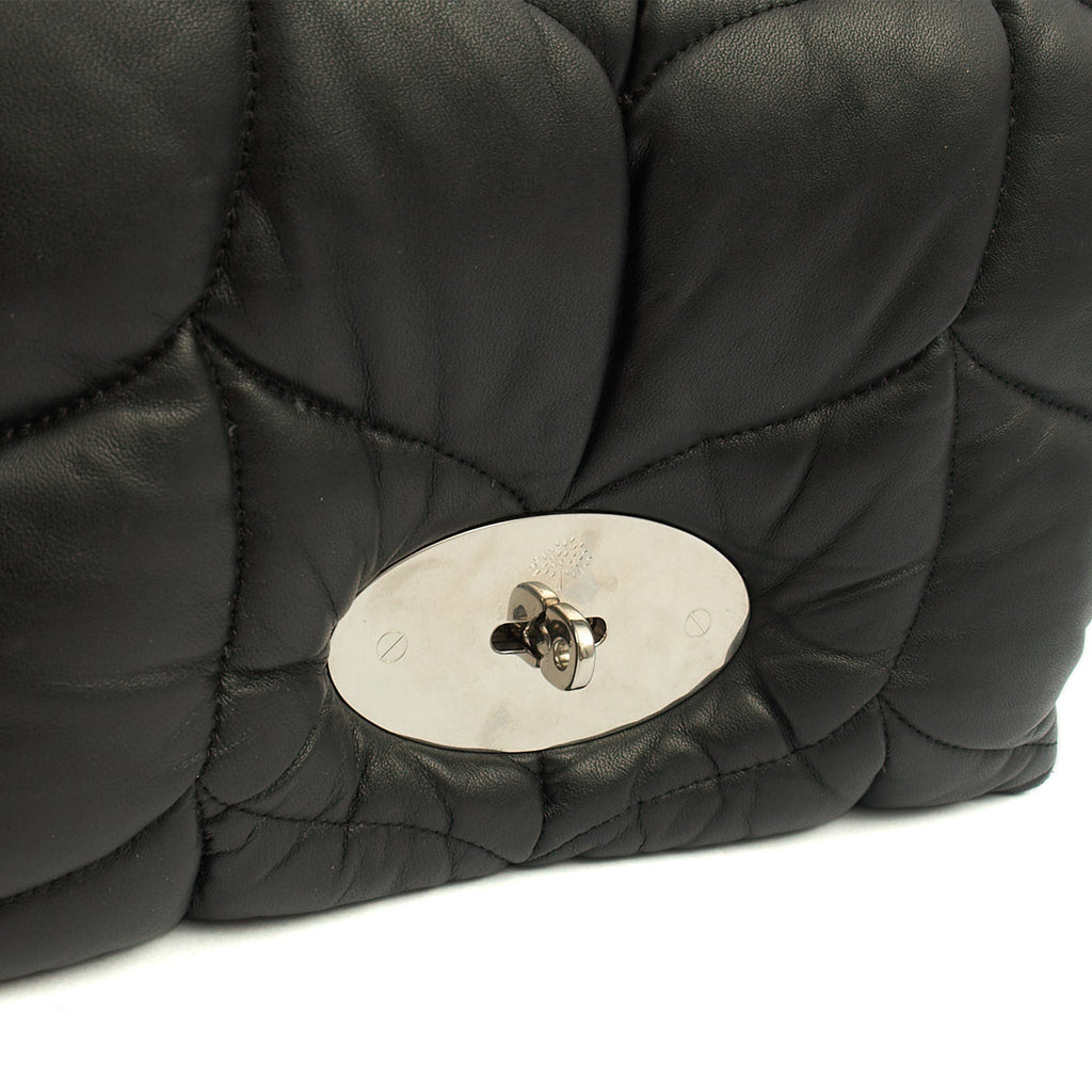 Mulberry Cross Body Little Softie in Black, Calfskin Leather — Alternate View 12