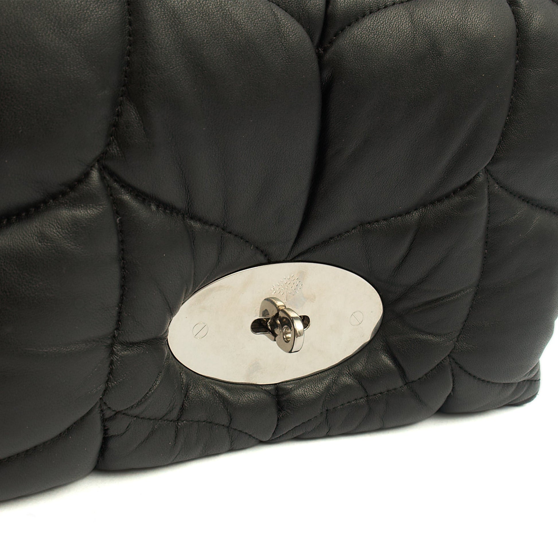 Mulberry Cross Body Little Softie in Black, Calfskin Leather — Alternate View 12