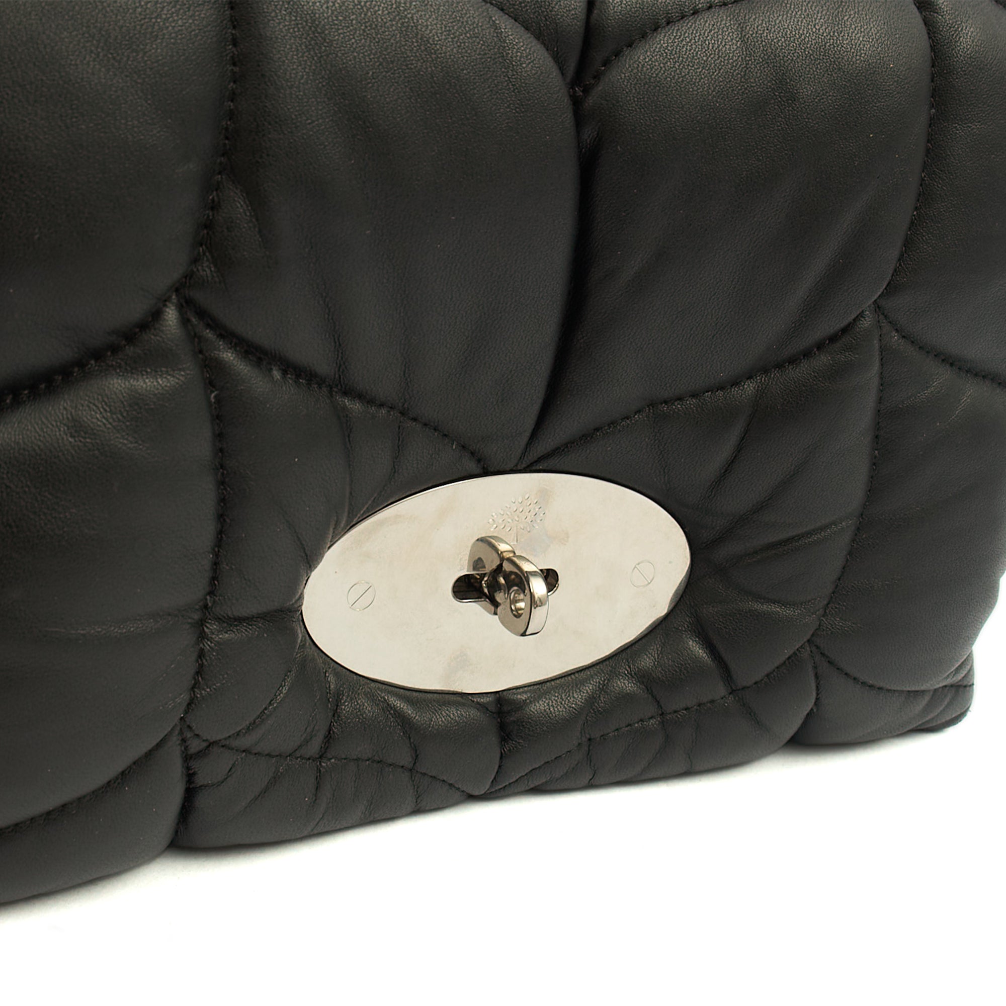 Mulberry Cross Body Little Softie in Black, Calfskin Leather — Alternate View 12