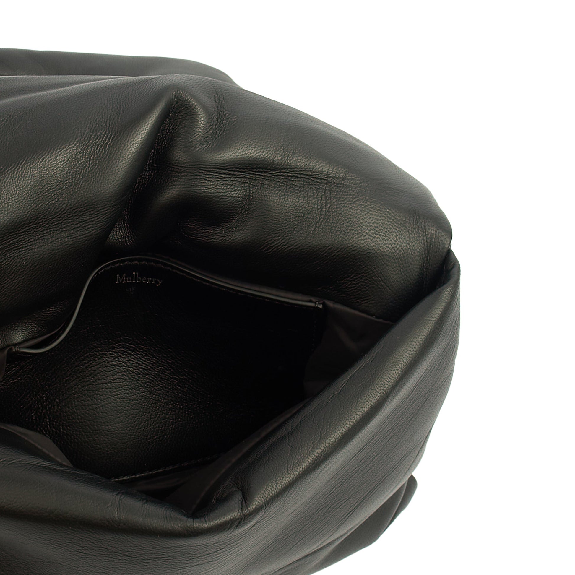 Mulberry Cross Body Little Softie in Black, Calfskin Leather — Alternate View 11