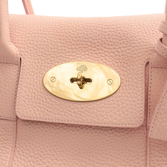 Mulberry Tote Bayswater Heritage in Powder Rose, Leather — Side View