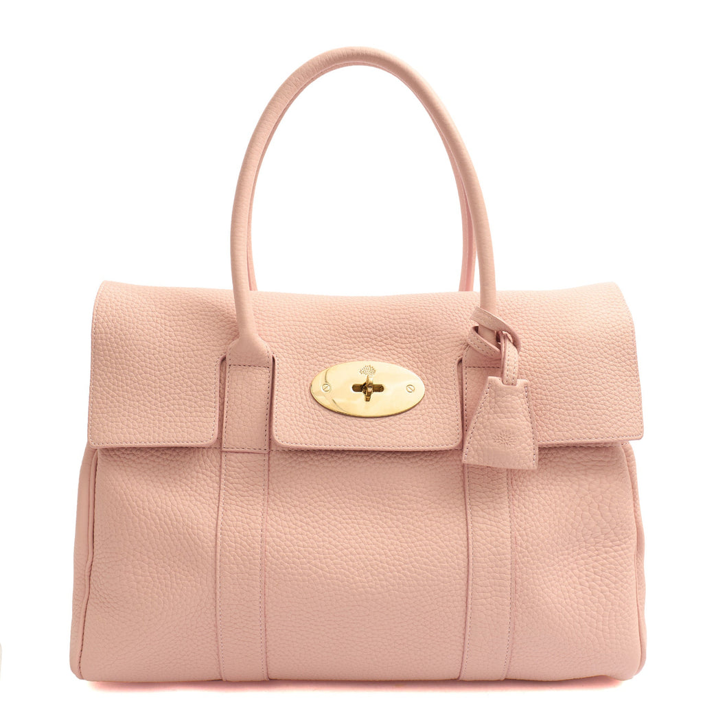 Mulberry Tote Bayswater Heritage in Powder Rose, Leather — Front View
