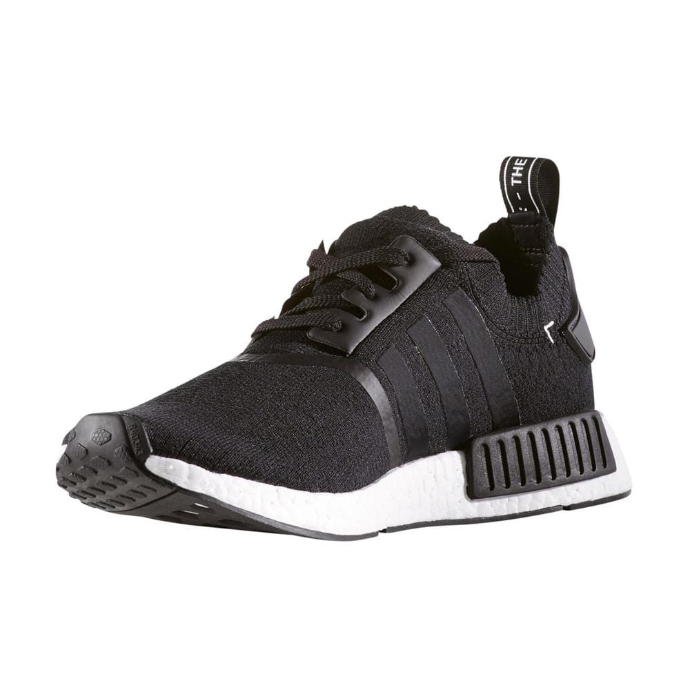 Adidas NMD R1 Primeknit Core Black Japan Pack — UK 3.5 | EU 36 | US 4 — Detail View