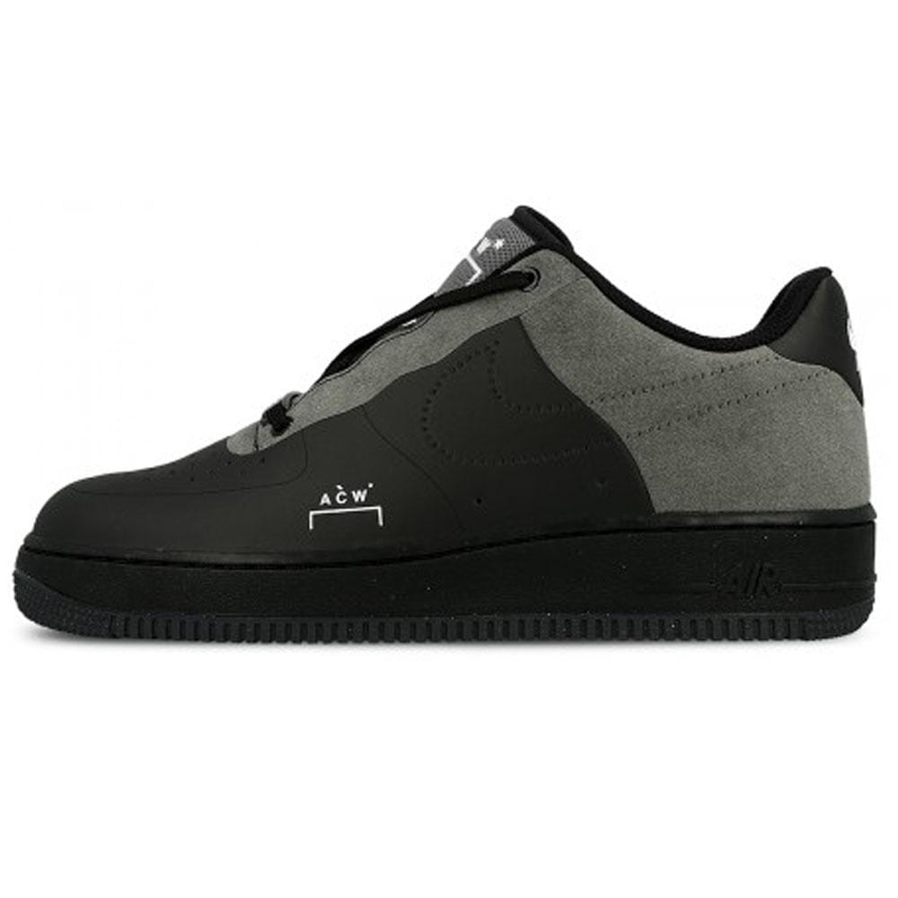 A COLD WALL x Nike Air Force 1 Low Black — UK 3 | EU 35.5 | US 3.5 — Front View