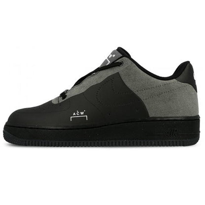 A COLD WALL x Nike Air Force 1 Low Black — UK 3 | EU 35.5 | US 3.5 — Front View