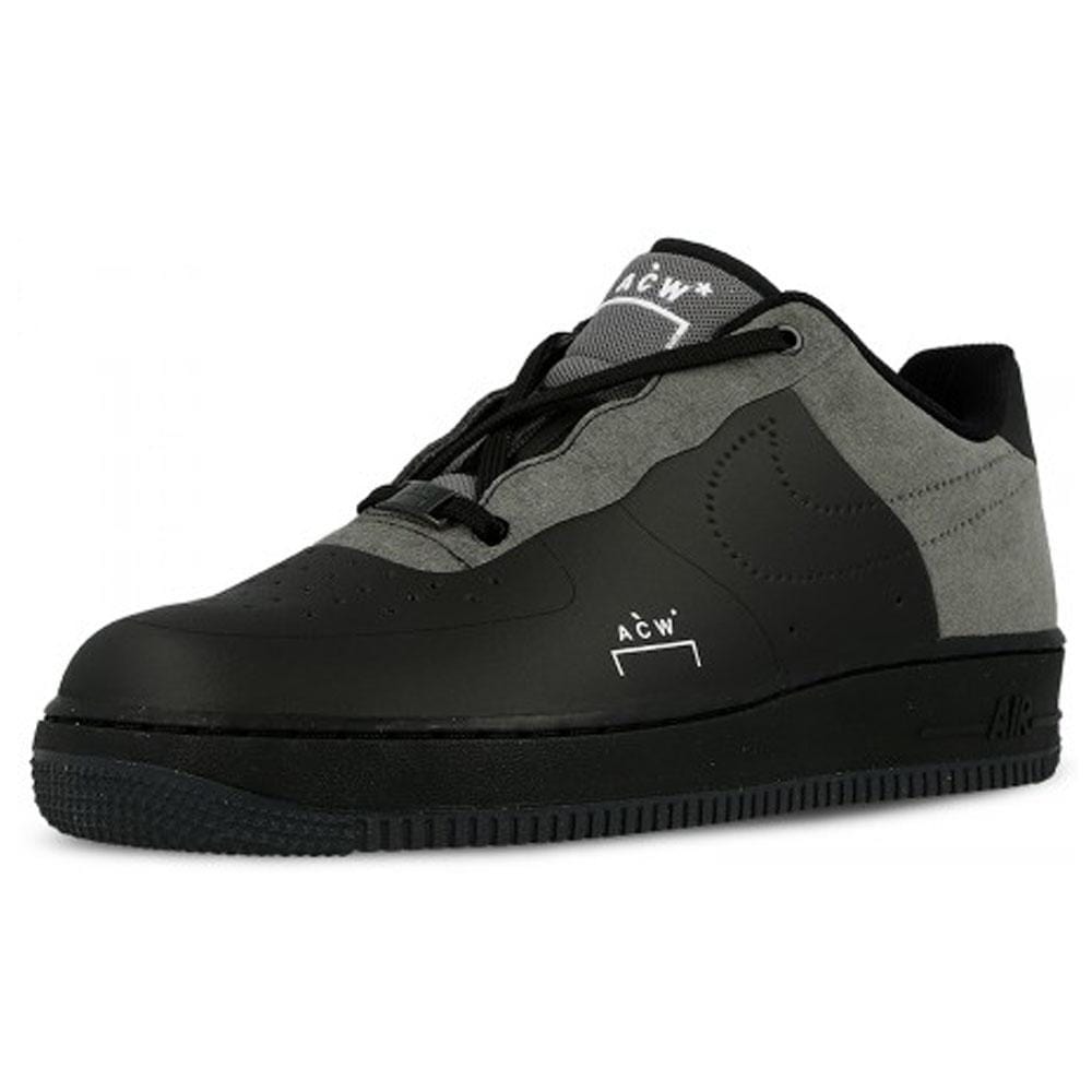 A COLD WALL x Nike Air Force 1 Low Black — UK 3 | EU 35.5 | US 3.5 — Back View