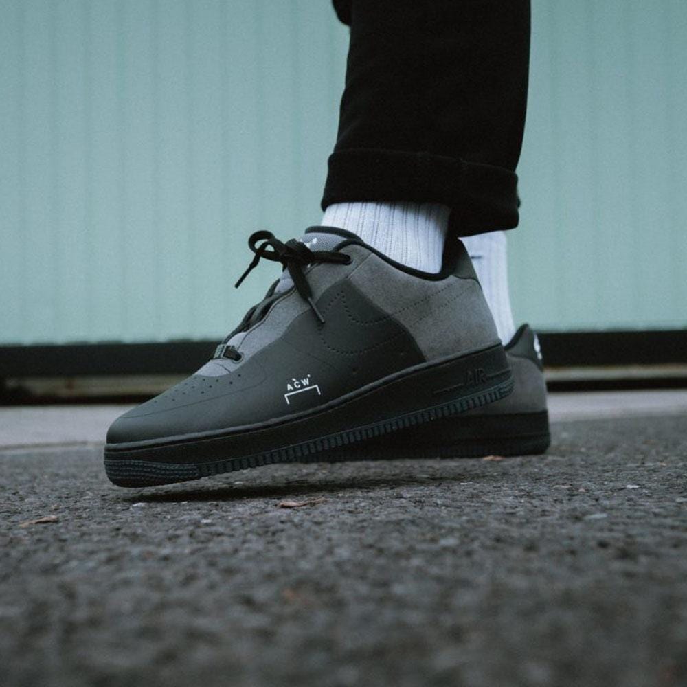 A COLD WALL x Nike Air Force 1 Low Black — UK 3 | EU 35.5 | US 3.5 — Alternate View 8