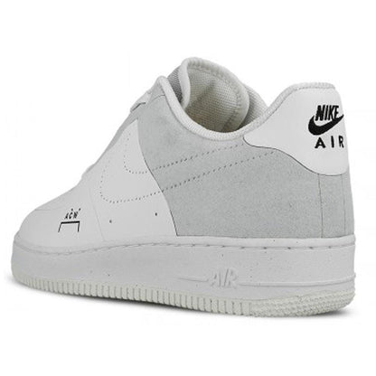 A COLD WALL x Nike Air Force 1 Low White — UK 3 | EU 35.5 | US 3.5 — Back View