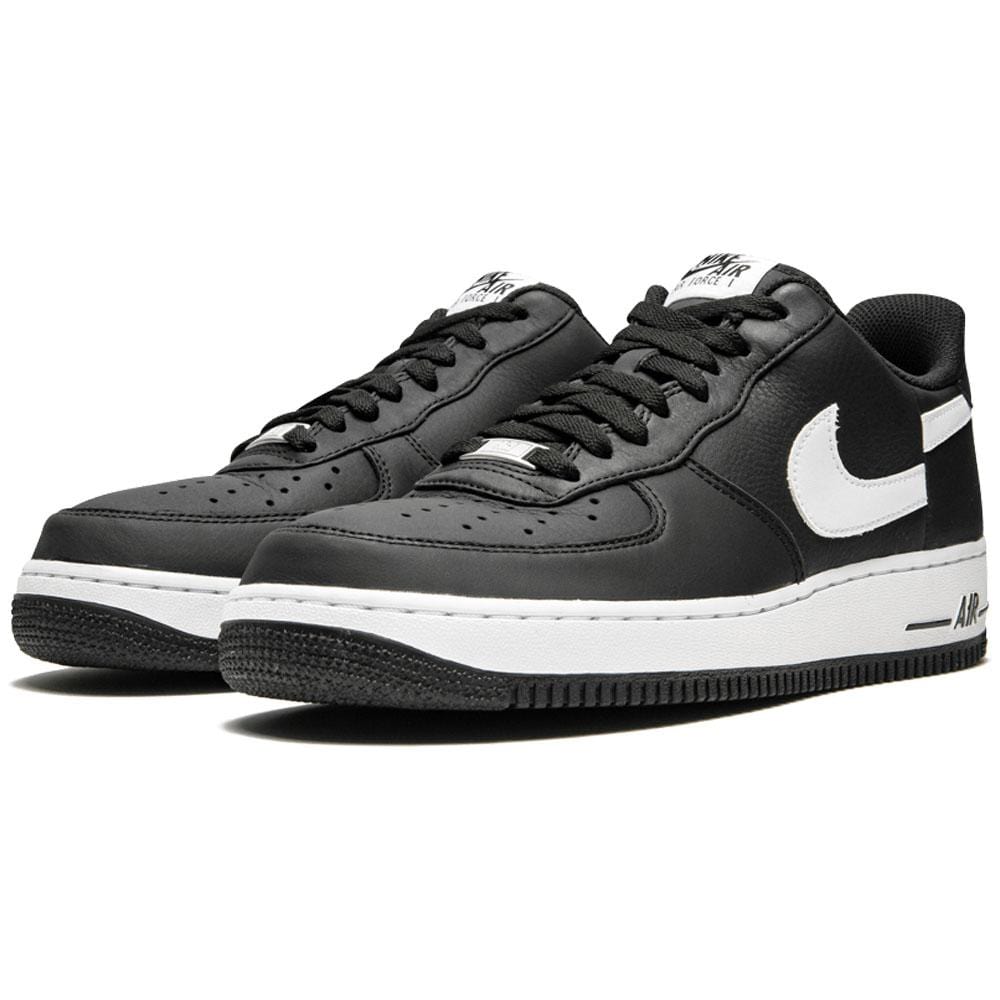 Supreme x Comme des Garcons x Nike Air Force 1 Low Black White — UK 3 | EU 35.5 | US 3.5 — Side View