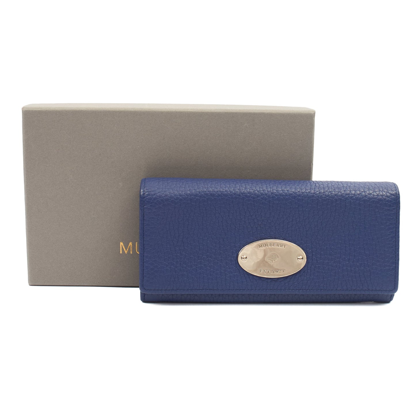 Mulberry Purse Wallet in Blue, Leather — Alternate View 13