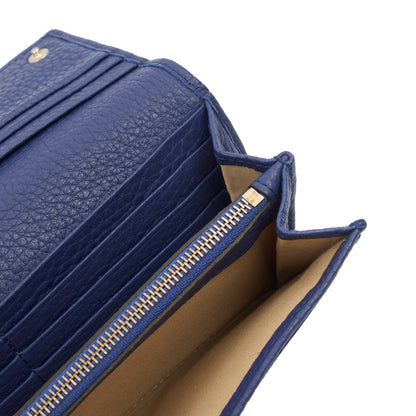 Mulberry Purse Wallet in Blue, Leather — Alternate View 7