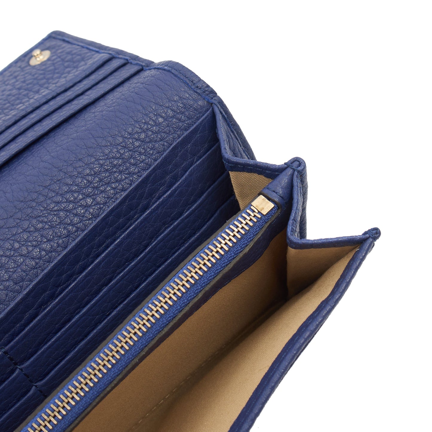 Mulberry Purse Wallet in Blue, Leather — Alternate View 14