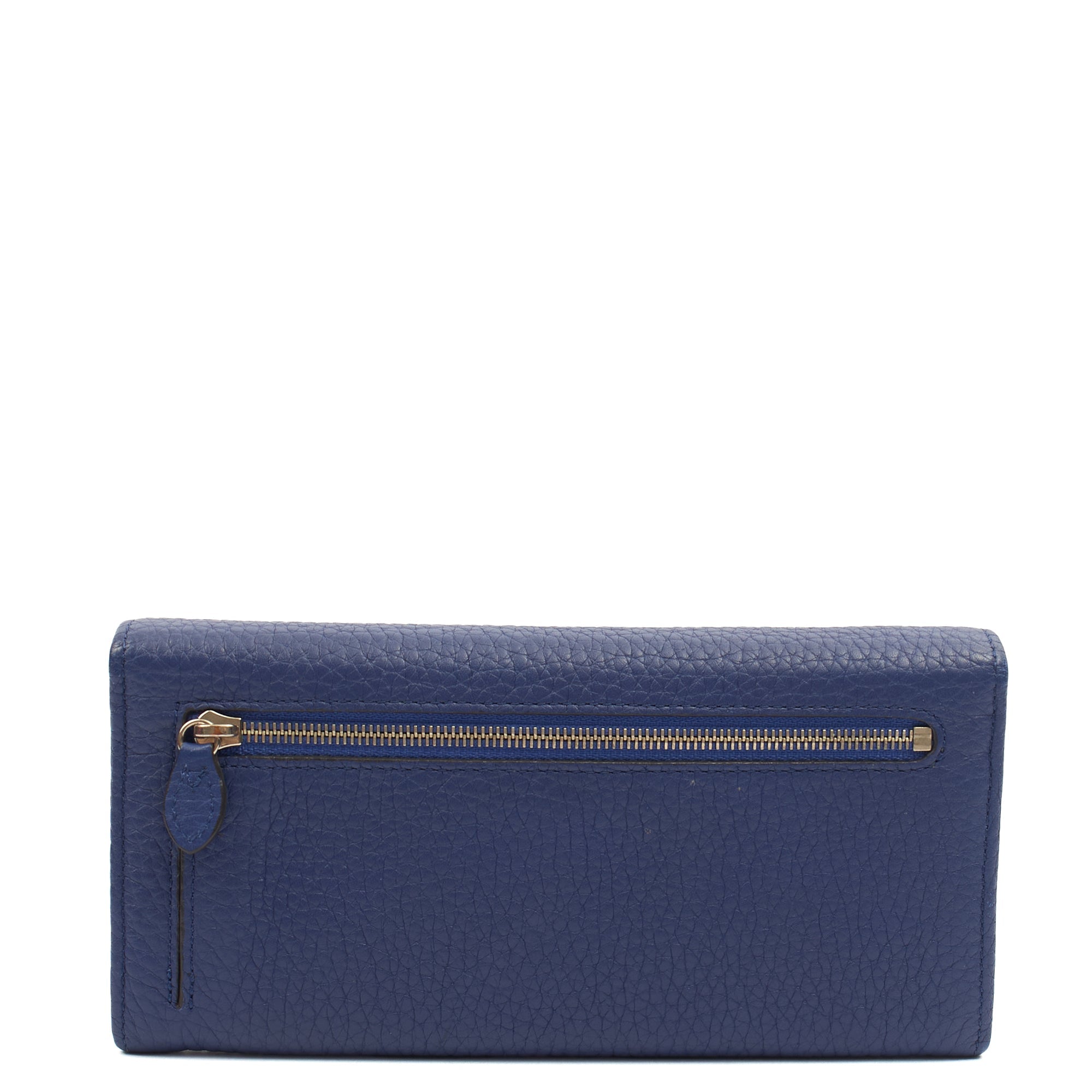 Mulberry Purse Wallet in Blue, Leather — Alternate View 10
