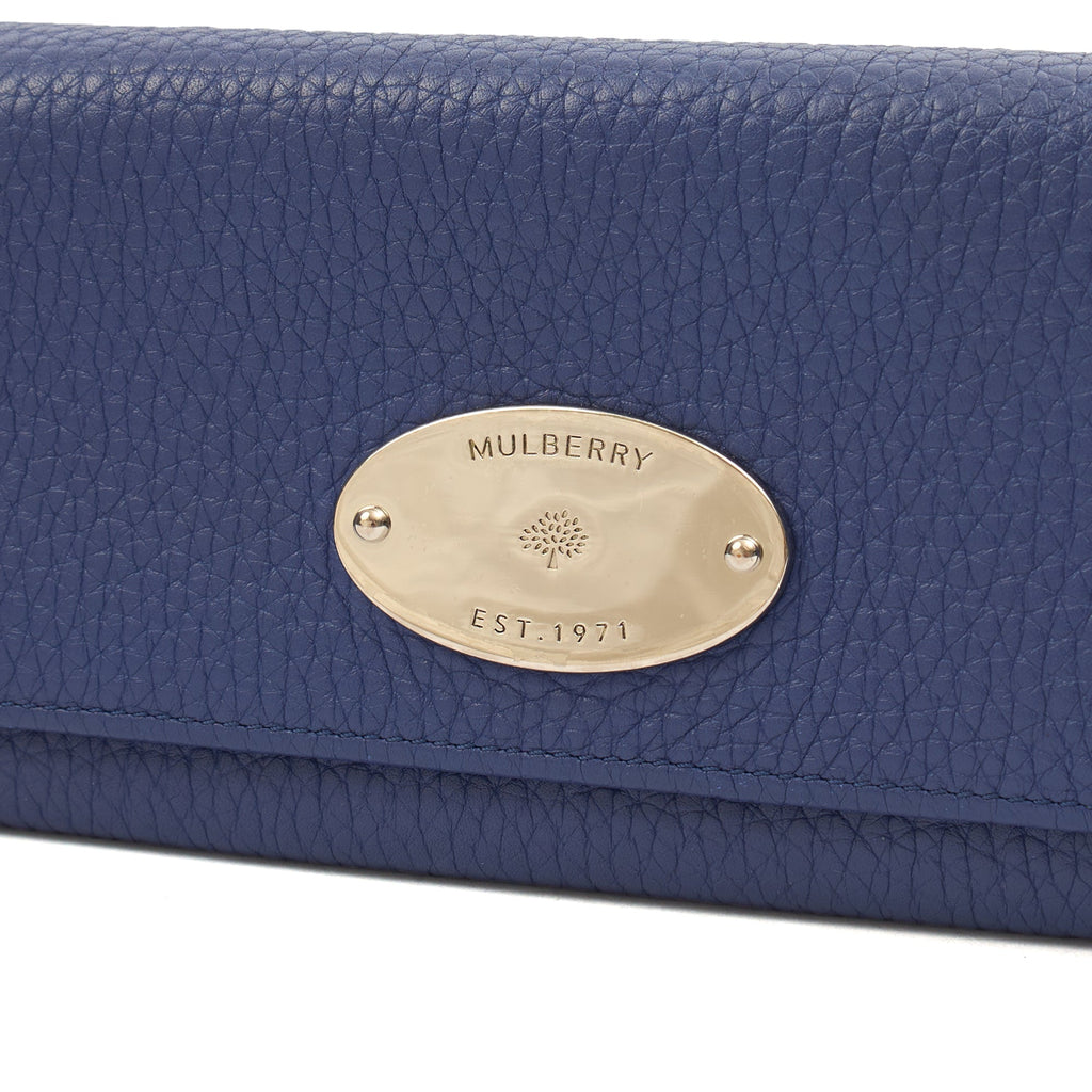 Mulberry Purse Wallet in Blue, Leather — Alternate View 12
