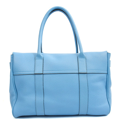 Mulberry Tote Bayswater Heritage in Blue, Calfskin Leather — Alternate View 10