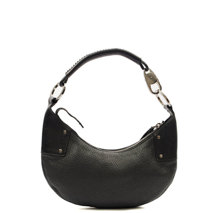 Gucci Shoulder Bag Shoulder Bag in Black, Leather — Back View