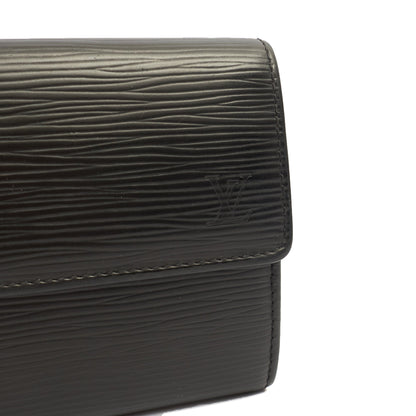 Louis Vuitton Wallet Wallet in Black, Epi Leather — Alternate View 11