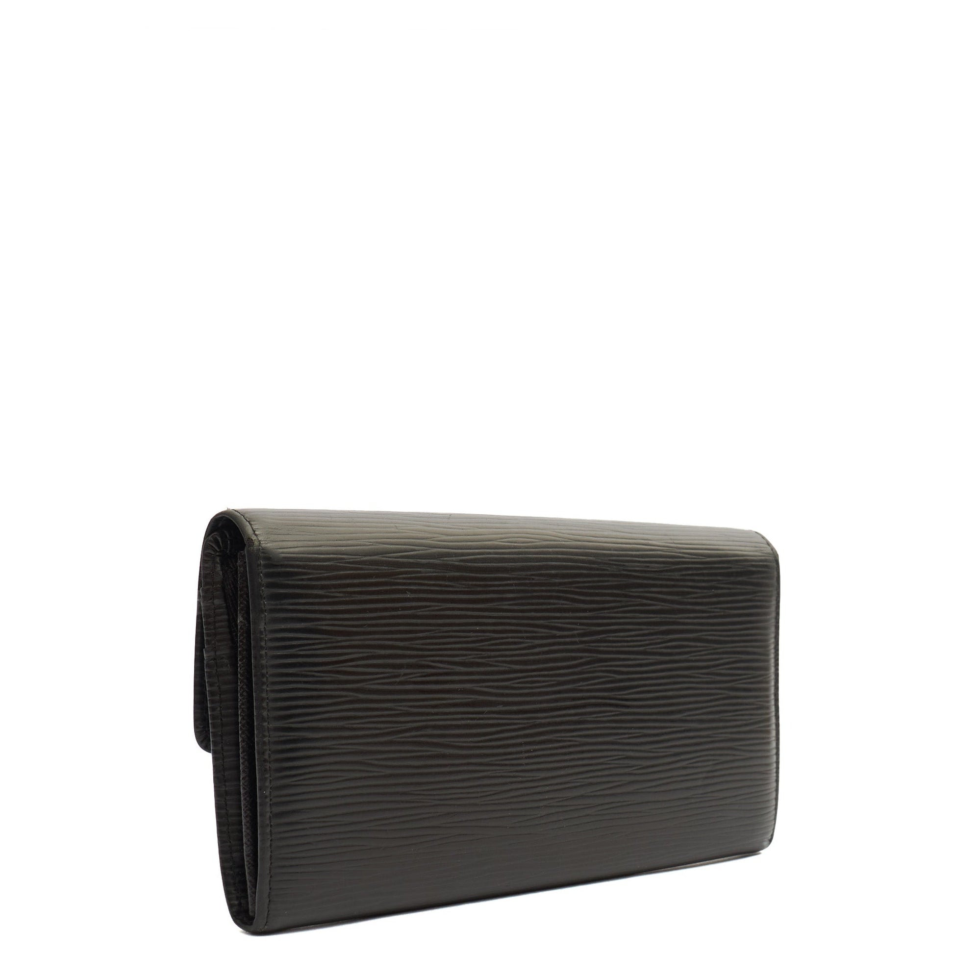 Louis Vuitton Wallet Wallet in Black, Epi Leather — Alternate View 8