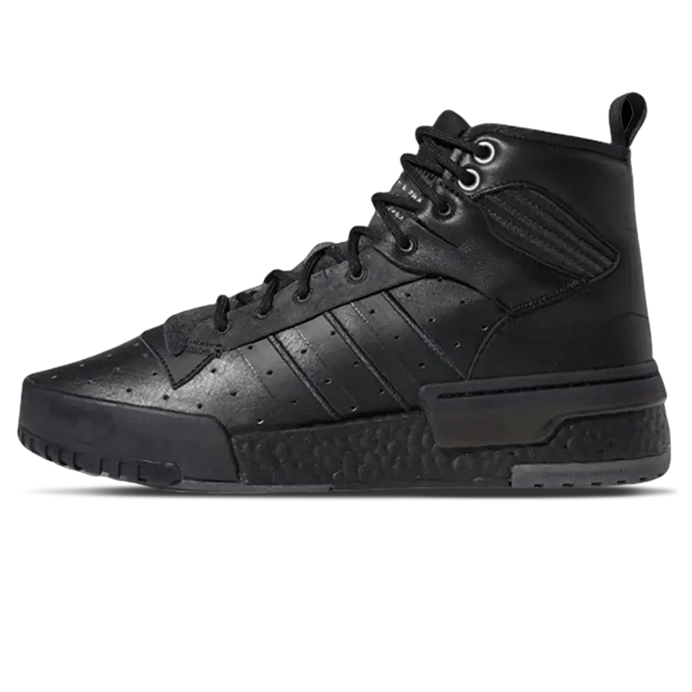 adidas Rivalry RM 'Black Carbon' — UK 3.5 | EU 36 | US 4 — Front View