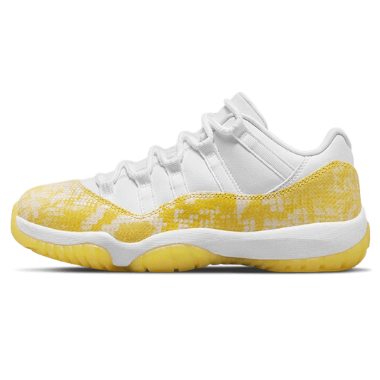 Air Jordan 11 Retro Low Wmns 'Yellow Snakeskin' — UK 2.5 | EU 35.5 | US 5 — Front View