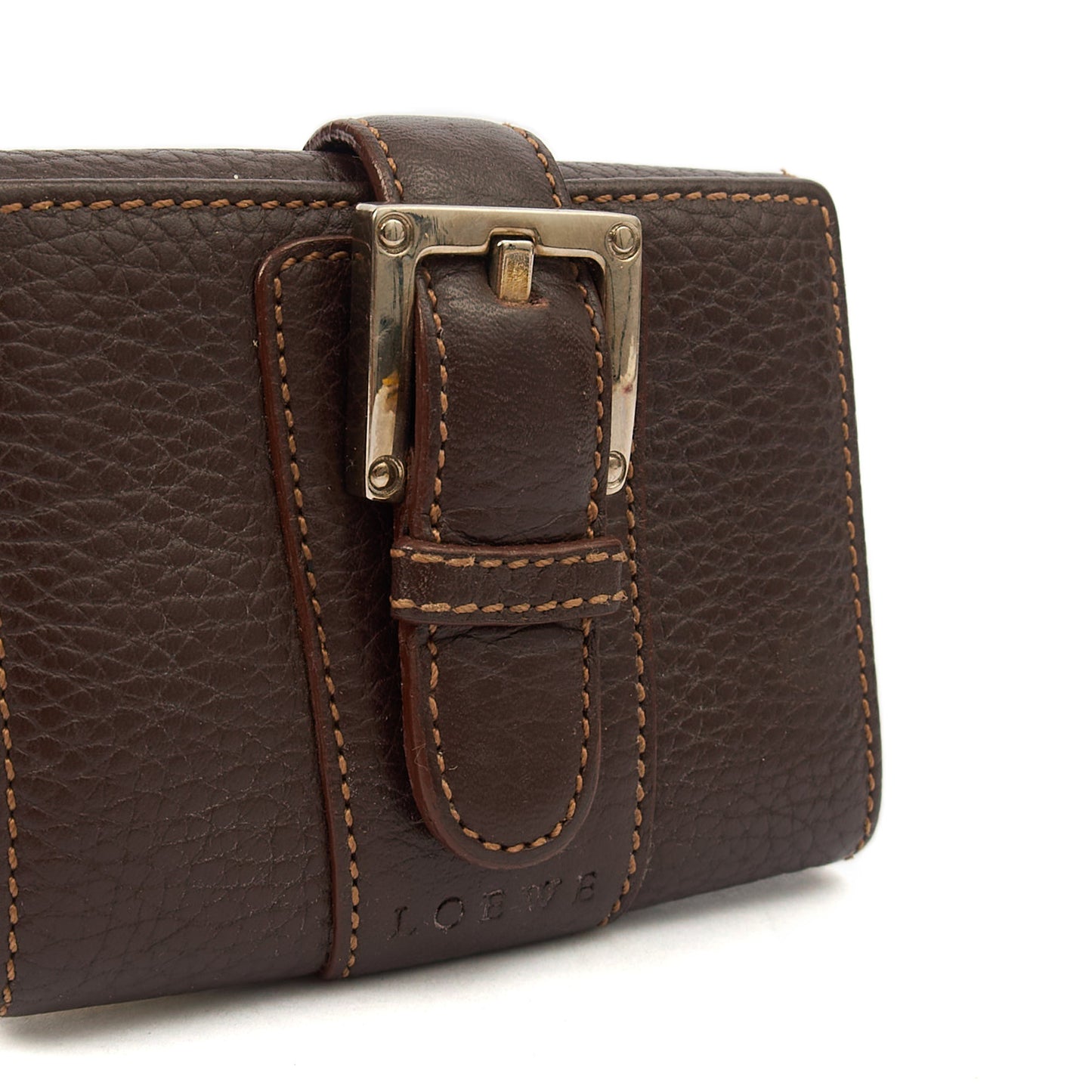Loewe Wallet Wallet in Brown, Leather — Alternate View 12