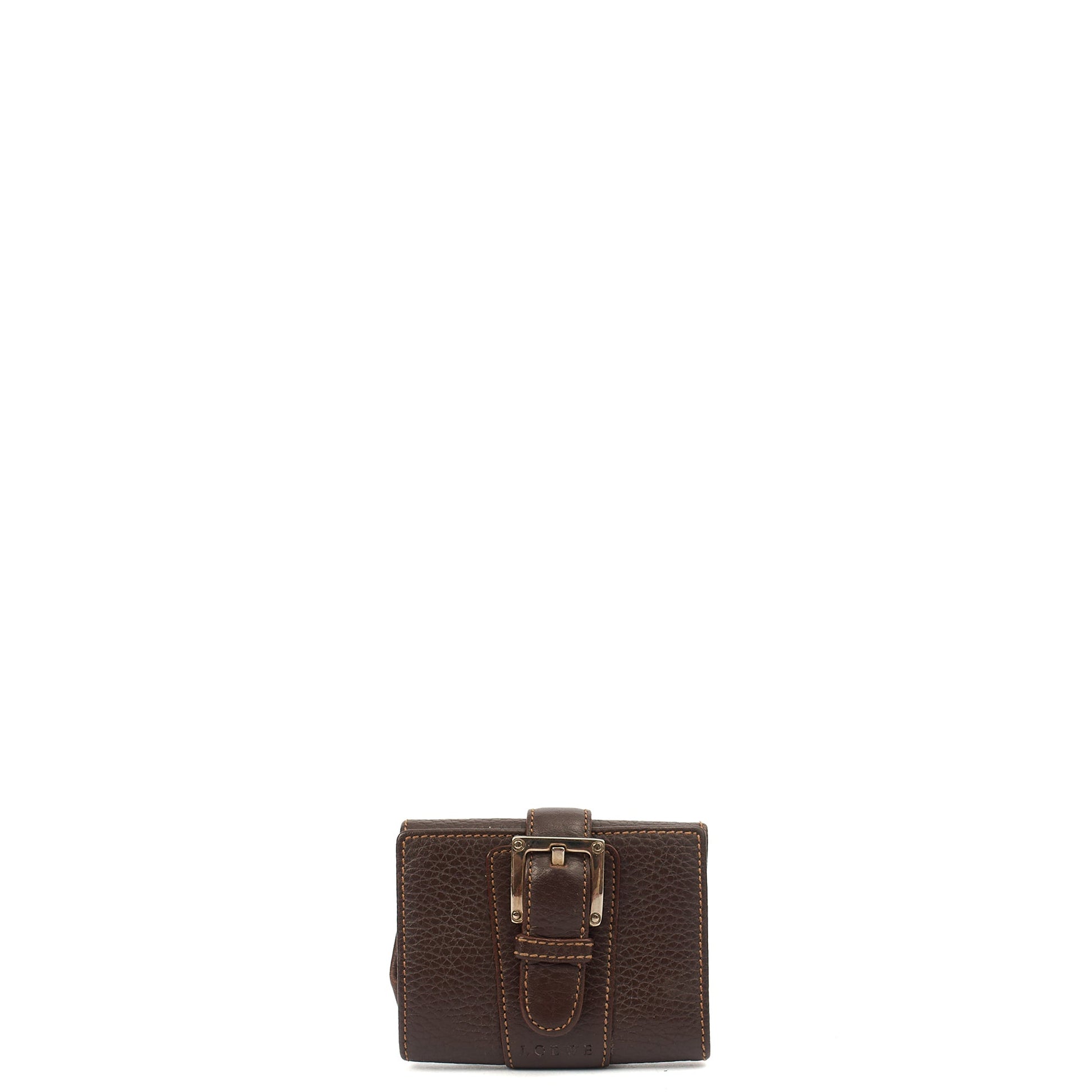 Loewe Wallet Wallet in Brown, Leather — Alternate View 7