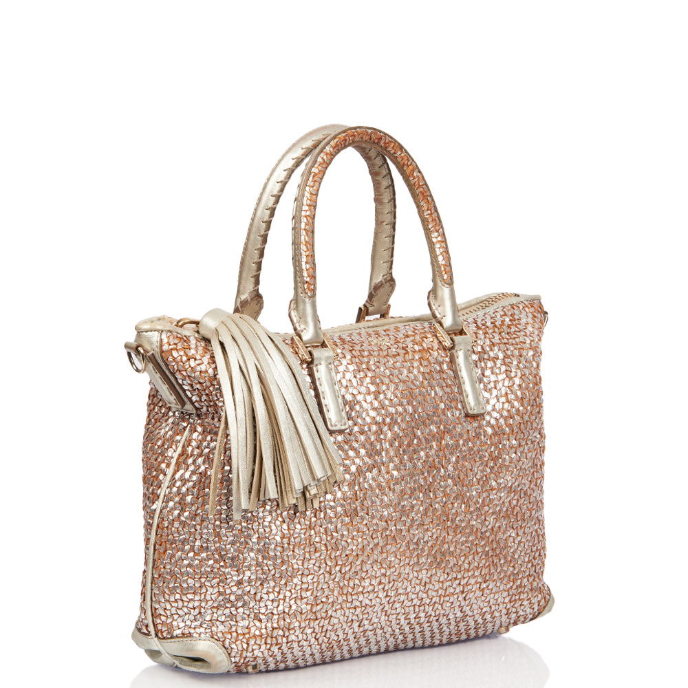 Anya Hindmarch Shoulder Bag in Metallic, Leather — Alternate View 9