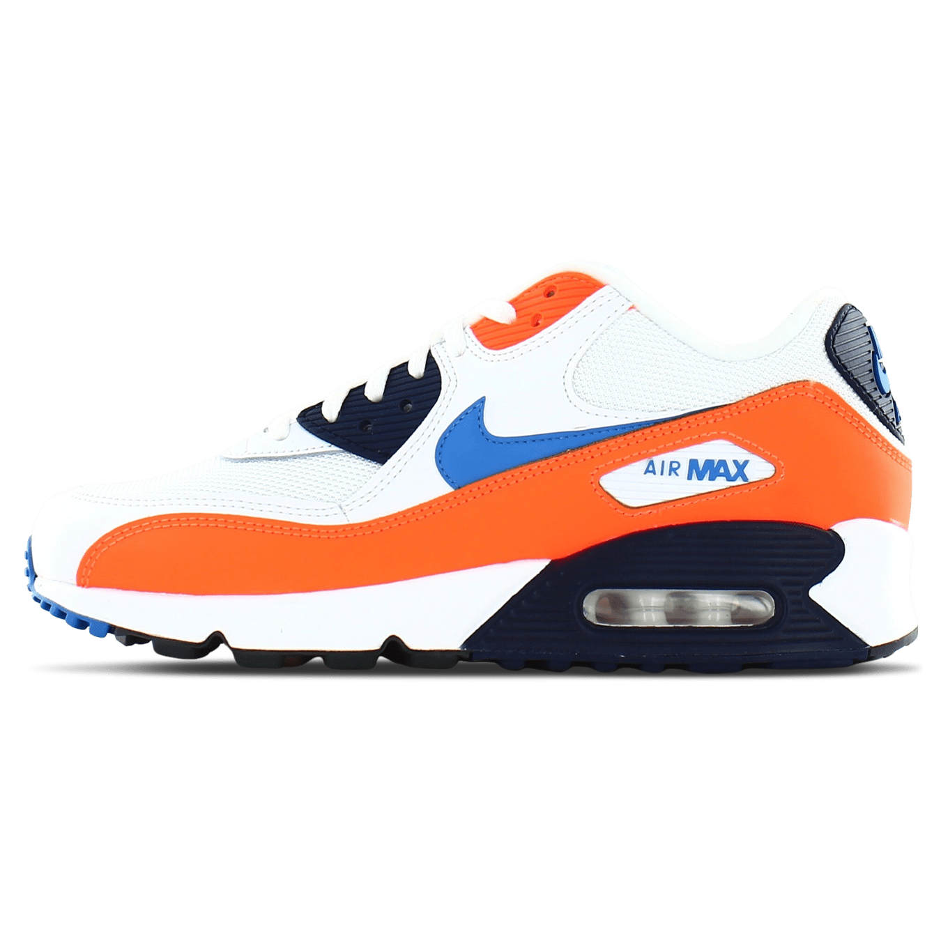 Nike Air Max 90 'Orange Blue' — UK 3 | EU 35.5 | US 3.5 — Front View