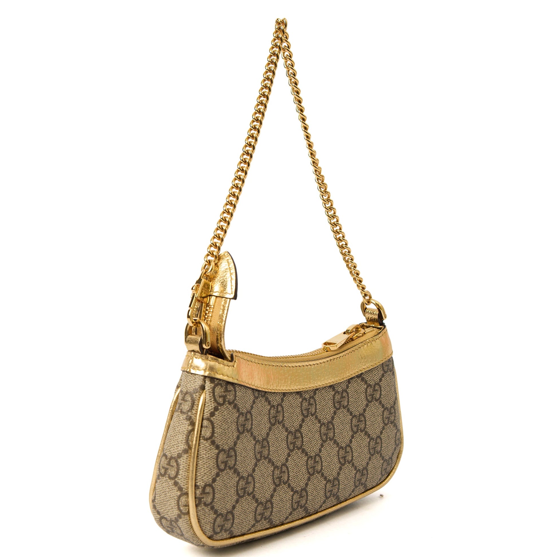 Gucci Shoulder Bag Aphrodite Shoulder Bag - Small in Multi, Fabric — Back View
