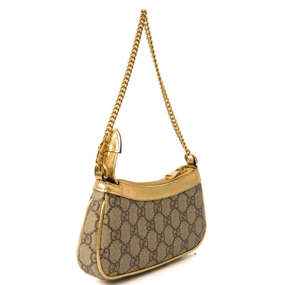 Gucci Shoulder Bag Aphrodite Shoulder Bag - Small in Multi, Fabric — Back View