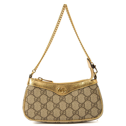 Gucci Shoulder Bag Aphrodite Shoulder Bag - Small in Multi, Fabric — Front View
