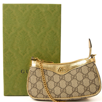 Gucci Shoulder Bag Aphrodite Shoulder Bag - Small in Multi, Fabric — Side View