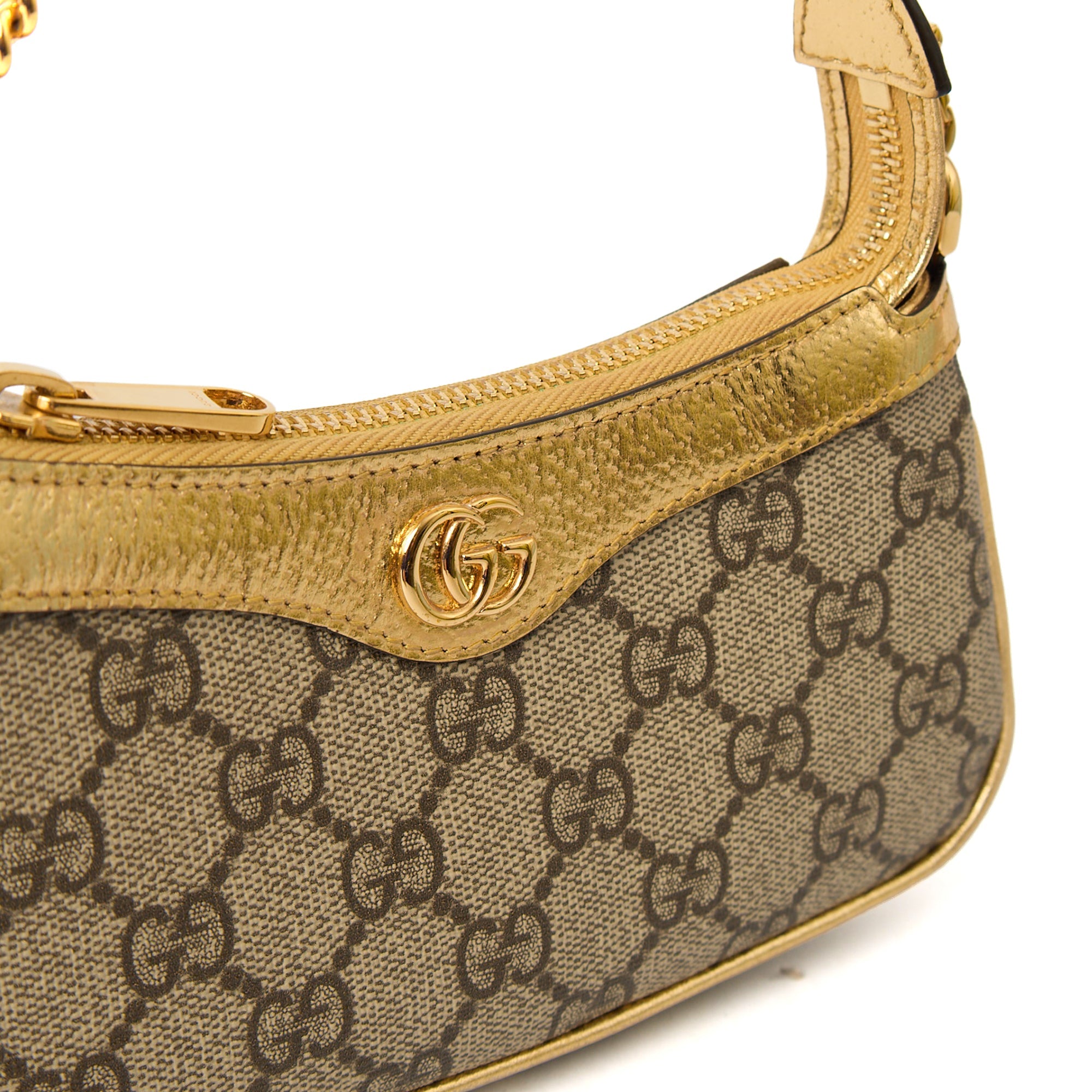 Gucci Shoulder Bag Aphrodite Shoulder Bag - Small in Multi, Fabric — Lifestyle View
