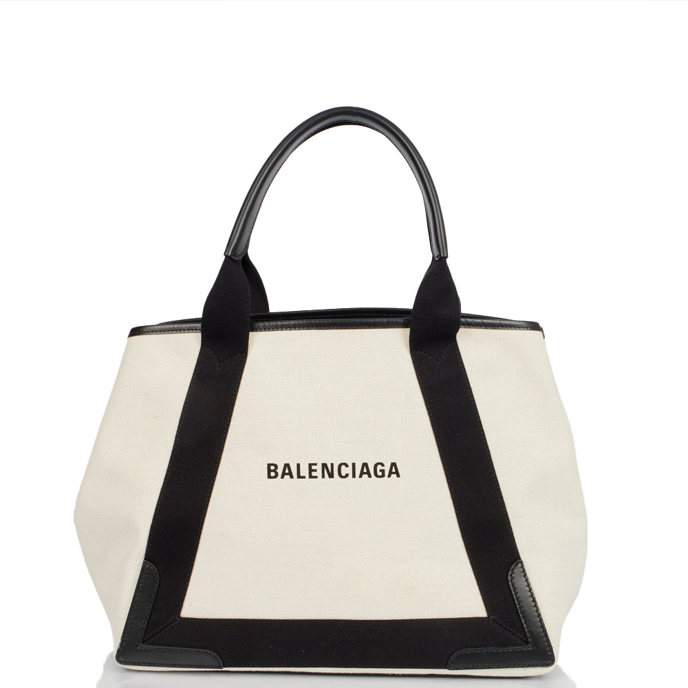 Balenciaga Cabas  in Neutral, Fabric — Alternate View 12