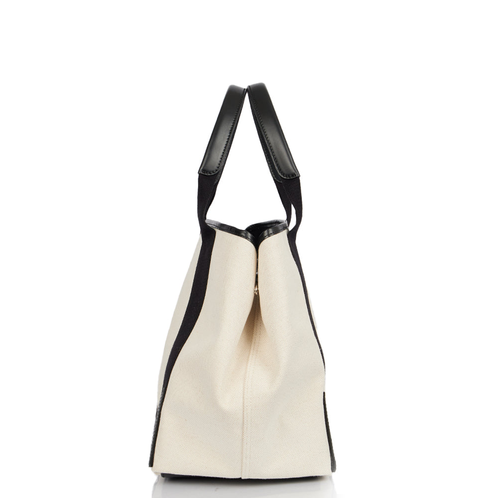 Balenciaga Cabas  in Neutral, Fabric — Alternate View 27