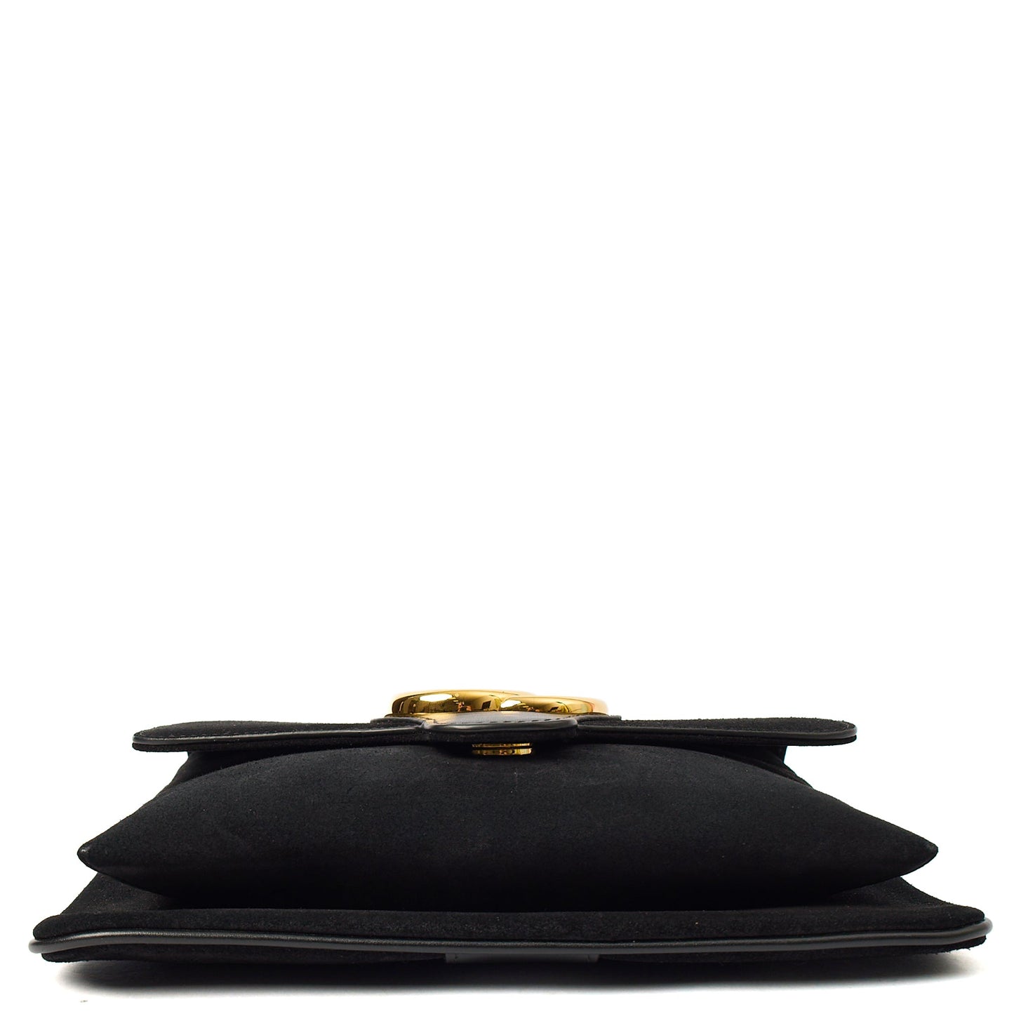 Gucci Cross Body Arli in Black, Suede — Detail View