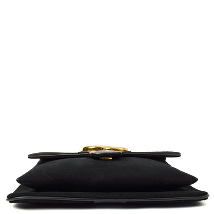 Gucci Cross Body Arli in Black, Suede — Detail View