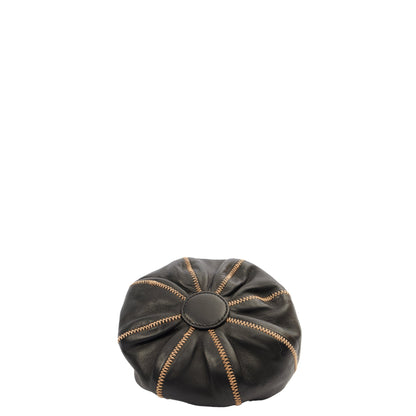 Chanel Mini Bag Bucket Bag in Black, Lambskin Leather — Alternate View 13