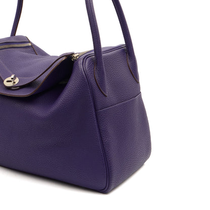 Hermes Lindy 34 in Iris, Togo Leather — Alternate View 27