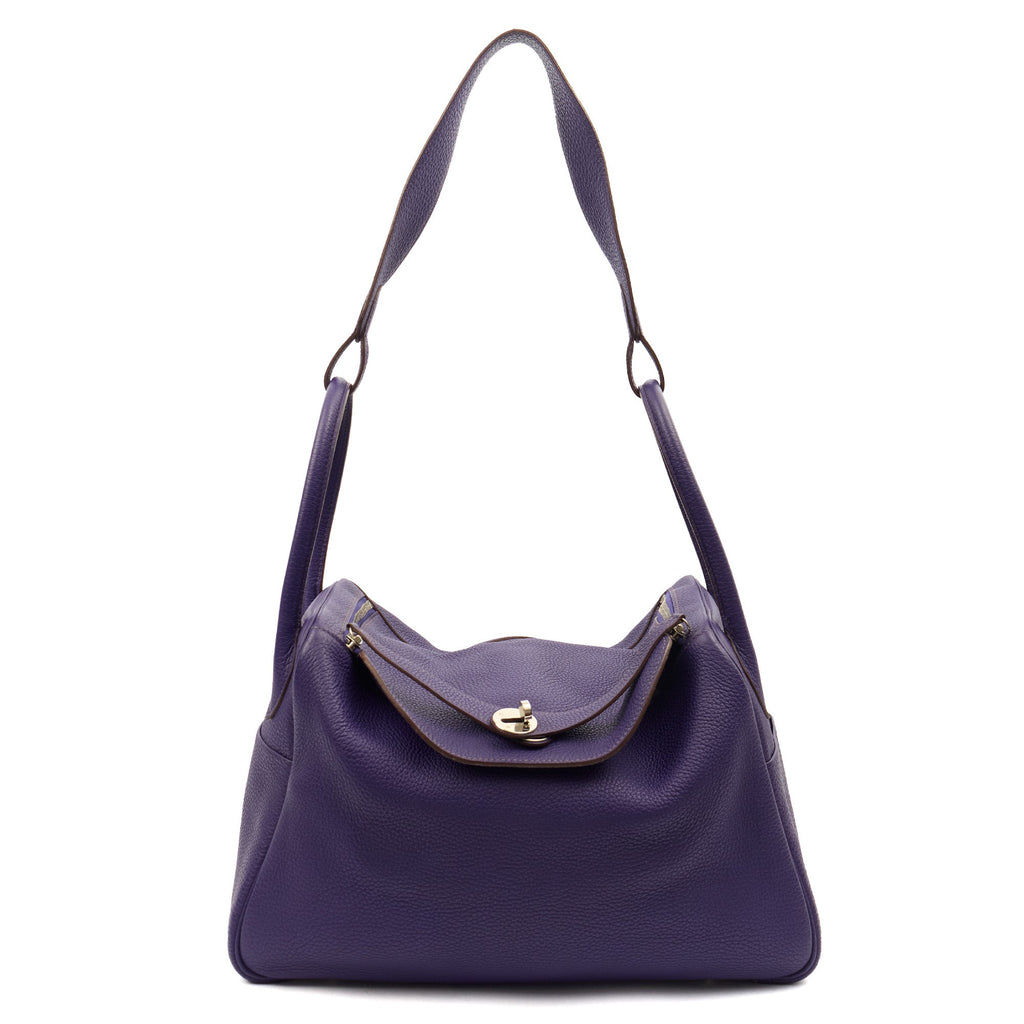 Hermes Lindy 34 in Iris, Togo Leather — Alternate View 12